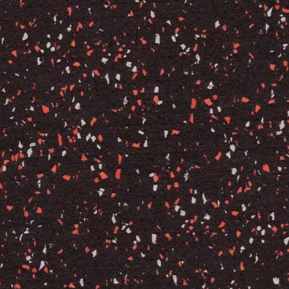 Interlocking Rubber Tile 10% Premium Color 8 mm x 23x23 Inch Eureka