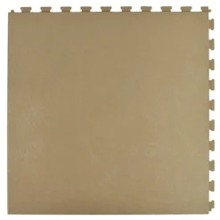 Leather PVC Floor Tile Colors 6 tiles 5mm x 20x20 Inches