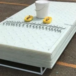 Mat-Pak Ground Protection Clear 1/2 Inch x 4x8 Ft.