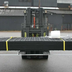 Mat-Pak Ground Protection Diamond Tread Black 1/2 Inch x 4x8 Ft.