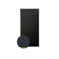 Mat-Pak Ground Protection VersaMat Tread Black 1/2 Inch x 4x8 Ft.