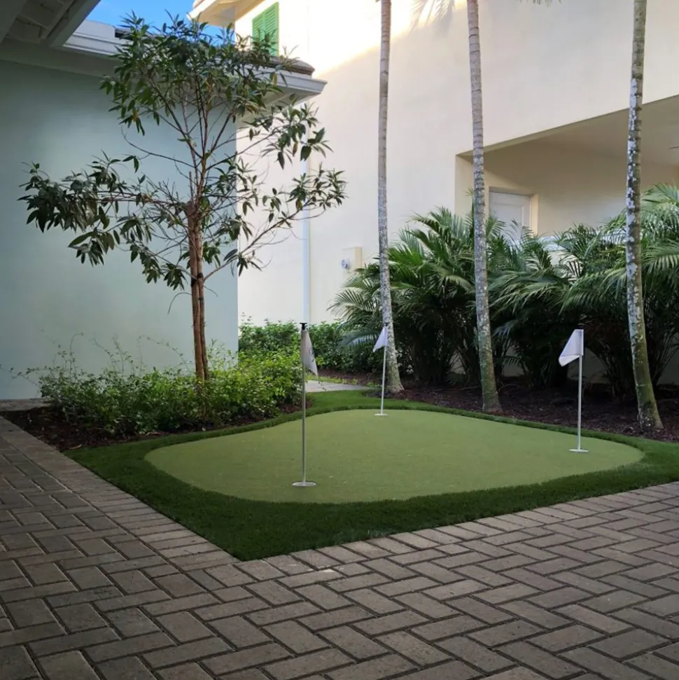 Money Putt Artificial Grass Turf Roll 3/8 Inch x 15 Ft. Wide Per SF