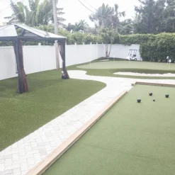 One Putt Artificial Grass Turf Roll 1/4 Inch x 15 Ft. Wide 5 mm Padded Per SF