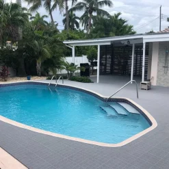 Patio Outdoor Tile 1/2 Inch x 1x1 Ft.