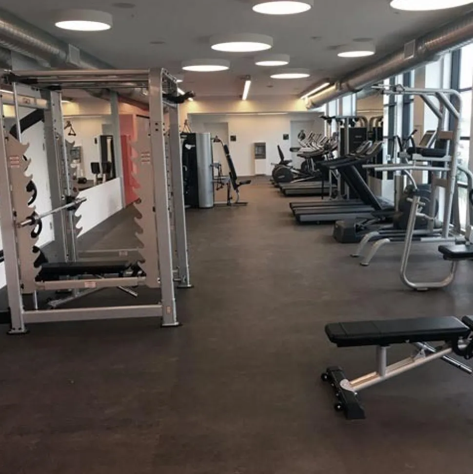 PaviGym Endurance Fitness Gym Flooring Tile 7 mm x 39.37x39.37 Inches