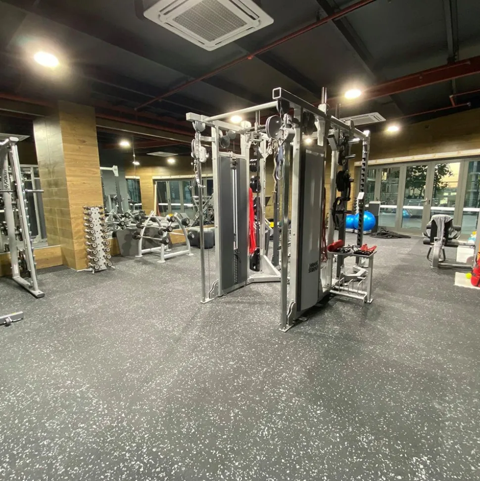 PaviGym Extreme Gym Rubber Floor Tiles 7 mm x 39.37x39.37 Inches