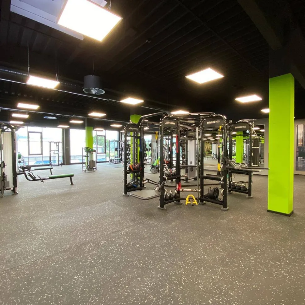 PaviGym Extreme Gym Rubber Floor Tiles 7 mm x 39.37x39.37 Inches