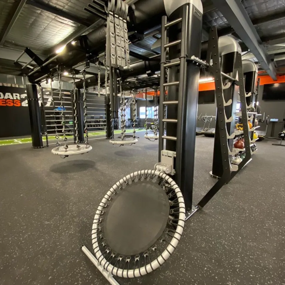 PaviGym Extreme Gym Rubber Floor Tiles 7 mm x 39.37x39.37 Inches