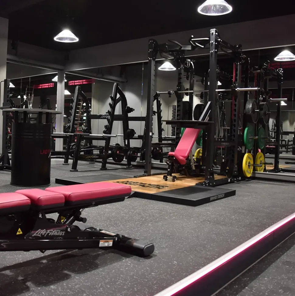 PaviGym Extreme Gym Rubber Floor Tiles 7 mm x 39.37x39.37 Inches