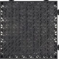 Perforated Tile - Heavy Duty - 3/4 Inch Black
