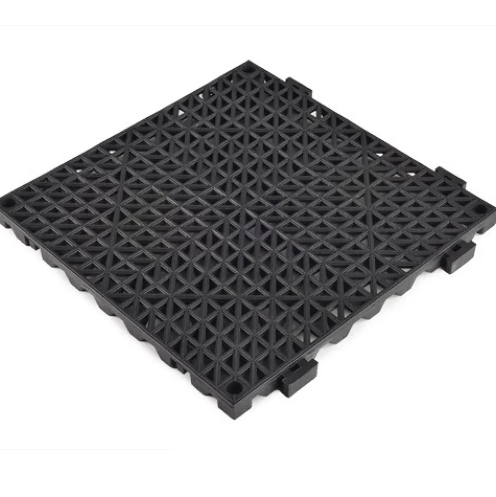 Perforated Tile - Heavy Duty - 3/4 Inch Black