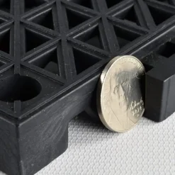 Perforated Tile - Heavy Duty - 3/4 Inch Black
