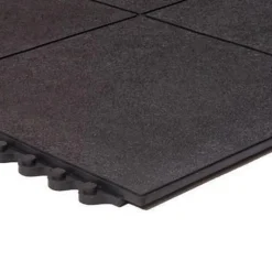 Performa SD Black Interlocking Fatigue Mat 3x3 Feet