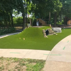 Play Time Artificial Grass Turf Roll 1-1/4 Inch x 15 Ft. Wide Per SF