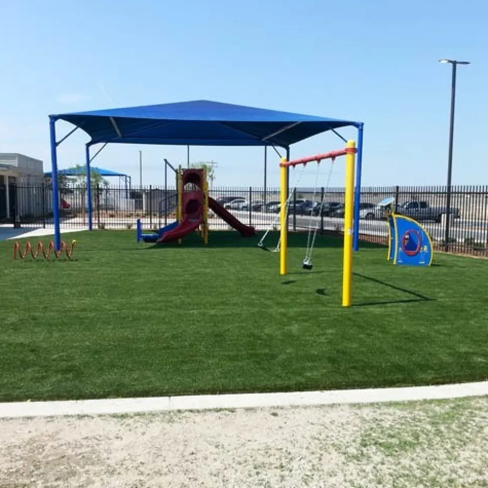 Play Time Artificial Grass Turf Colors Roll 1-1/4 Inch x 15 Ft. Wide Per SF
