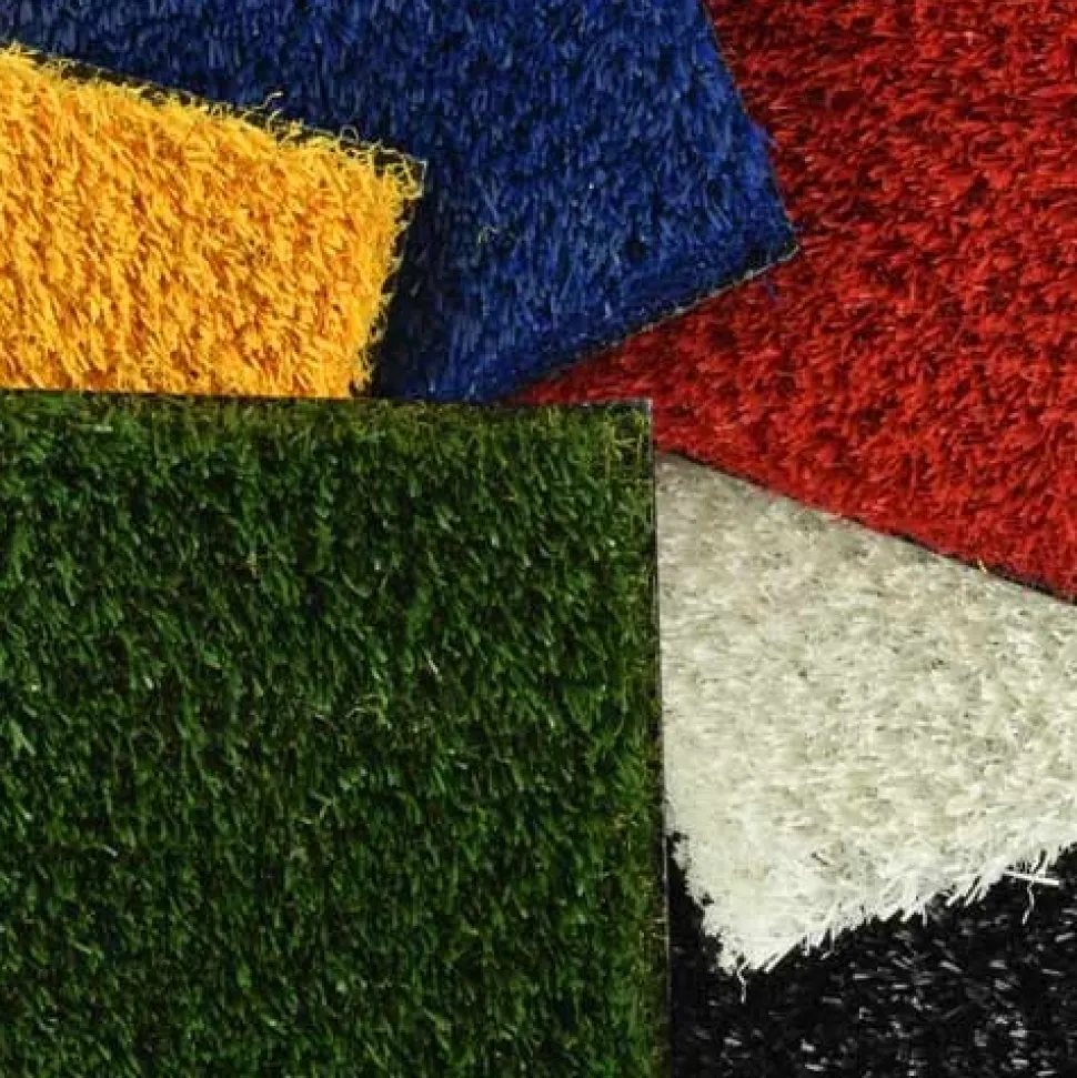 Play Time Artificial Grass Turf Colors Roll 1-1/4 Inch x 15 Ft. Wide Per SF