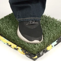 Play Time Playground Green 1-1/4 Inch Turf with 1.25 Inch Pad Per SF