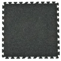 Plush Comfort Carpet Tile 5/8 Inch x 10x10 Ft. Kit Beveled Edges