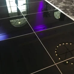 Portable Dance Floor Seamless Solid Color Cam Lock 1/2 Inch x 3x3 Ft.