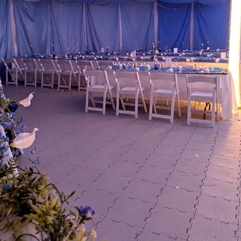 Portable Outdoor Tent Tile 3/4 Inch x 1x1 Ft.