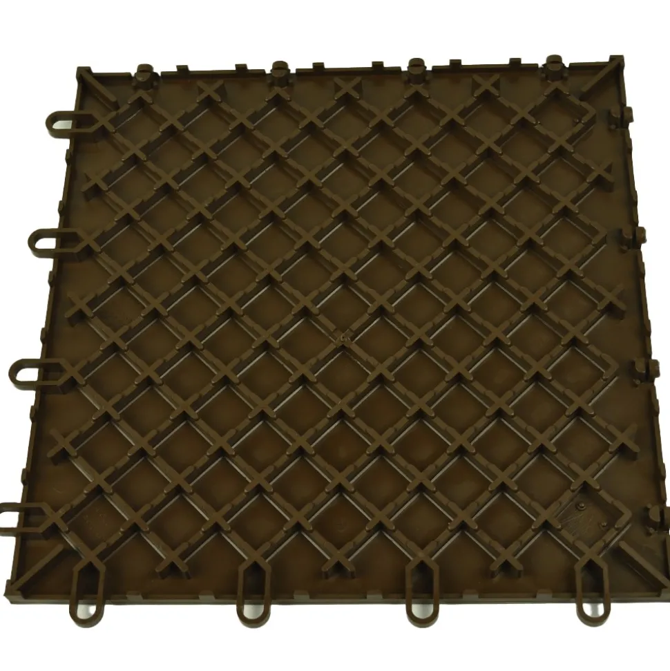 RaceDeck CircleTrac Garage Floor Tiles 1/2 Inch x 1x1 Ft.