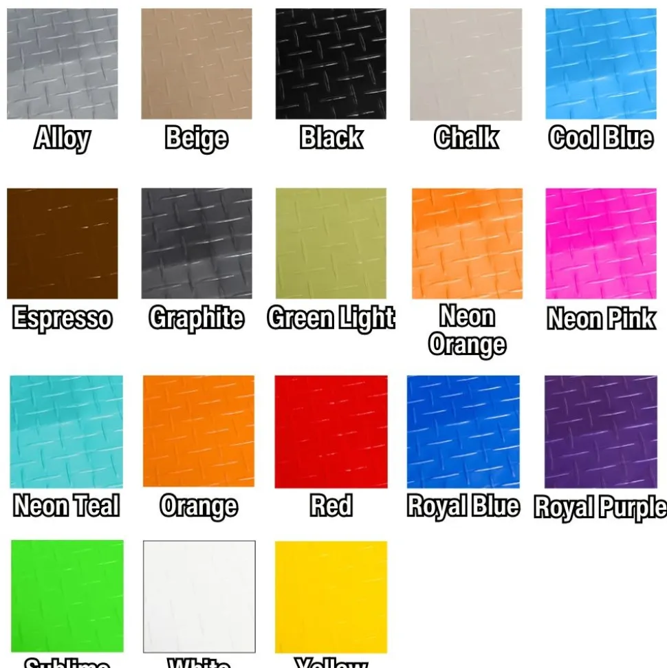 RaceDeck Diamond Garage Floor Tile 1/2 Inch x 1x1 Ft.