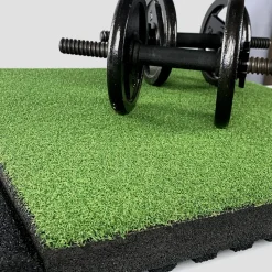 RageTurf dBTile 2.5 Inch x 24x24 Inches with Quad Blok