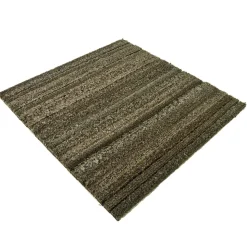 Recycled Tire Rubber Floor Tiles 3/8 x 12x12 Inches Carton of 25