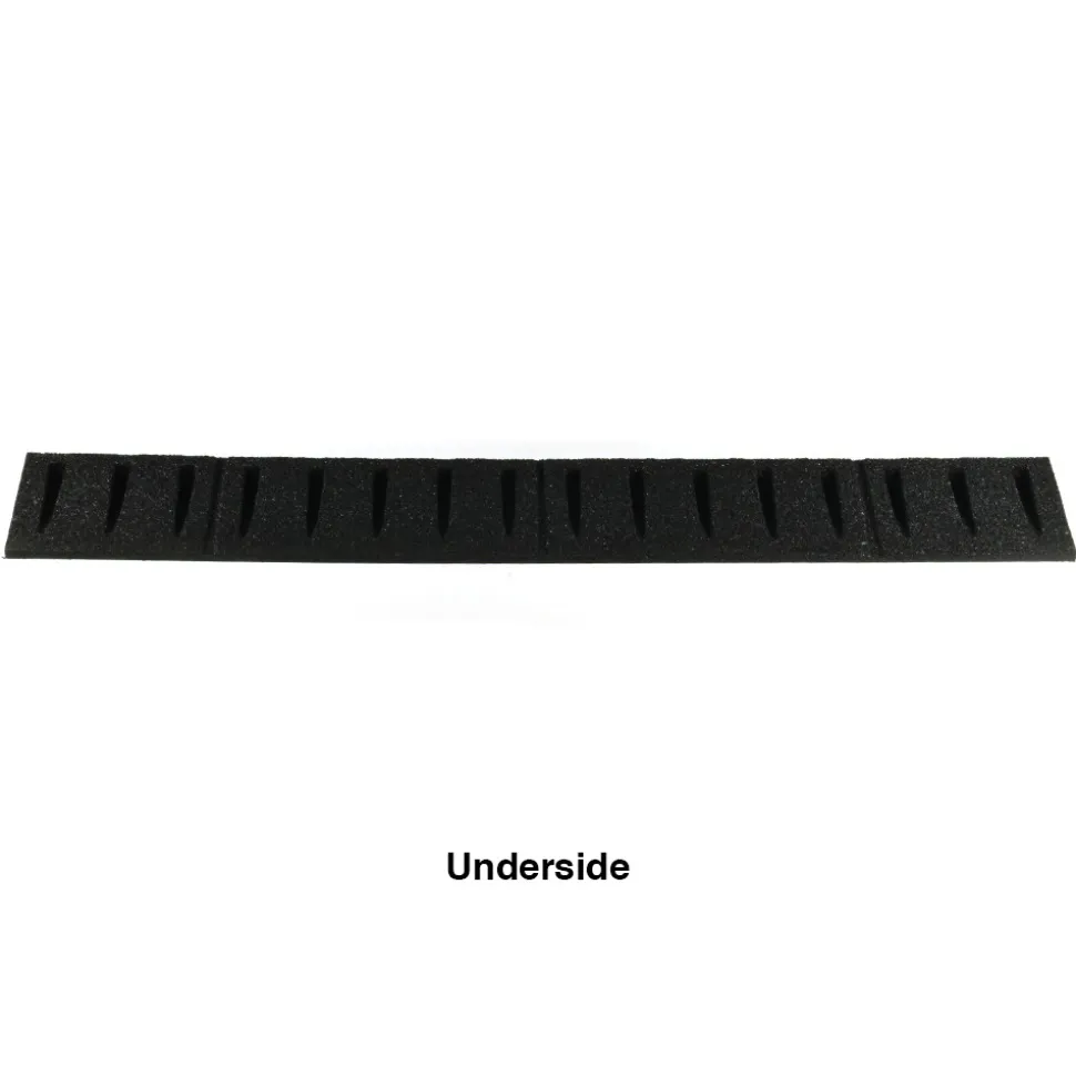 Reducer for dBTile and Max Playground Tile Black 2.5 x 48x8 Inch