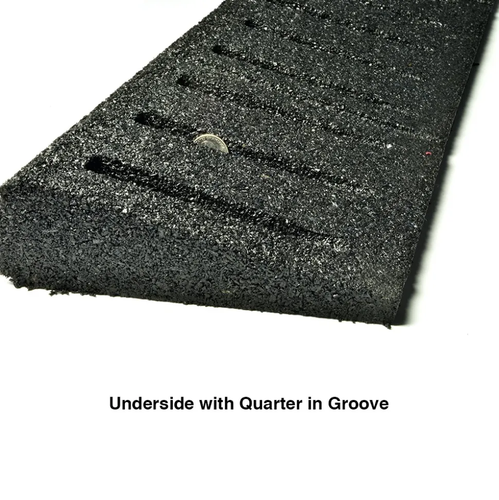 Reducer for dBTile and Max Playground Tile Black 2.5 x 48x8 Inch
