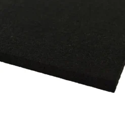 Rolled Rubber Eureka 8 mm Black 50 LF