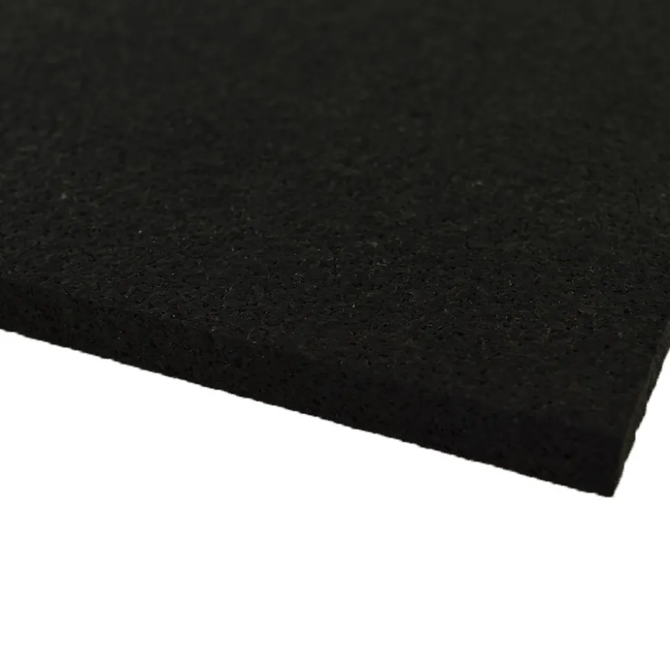 Rolled Rubber Eureka 8 mm Black Per SF
