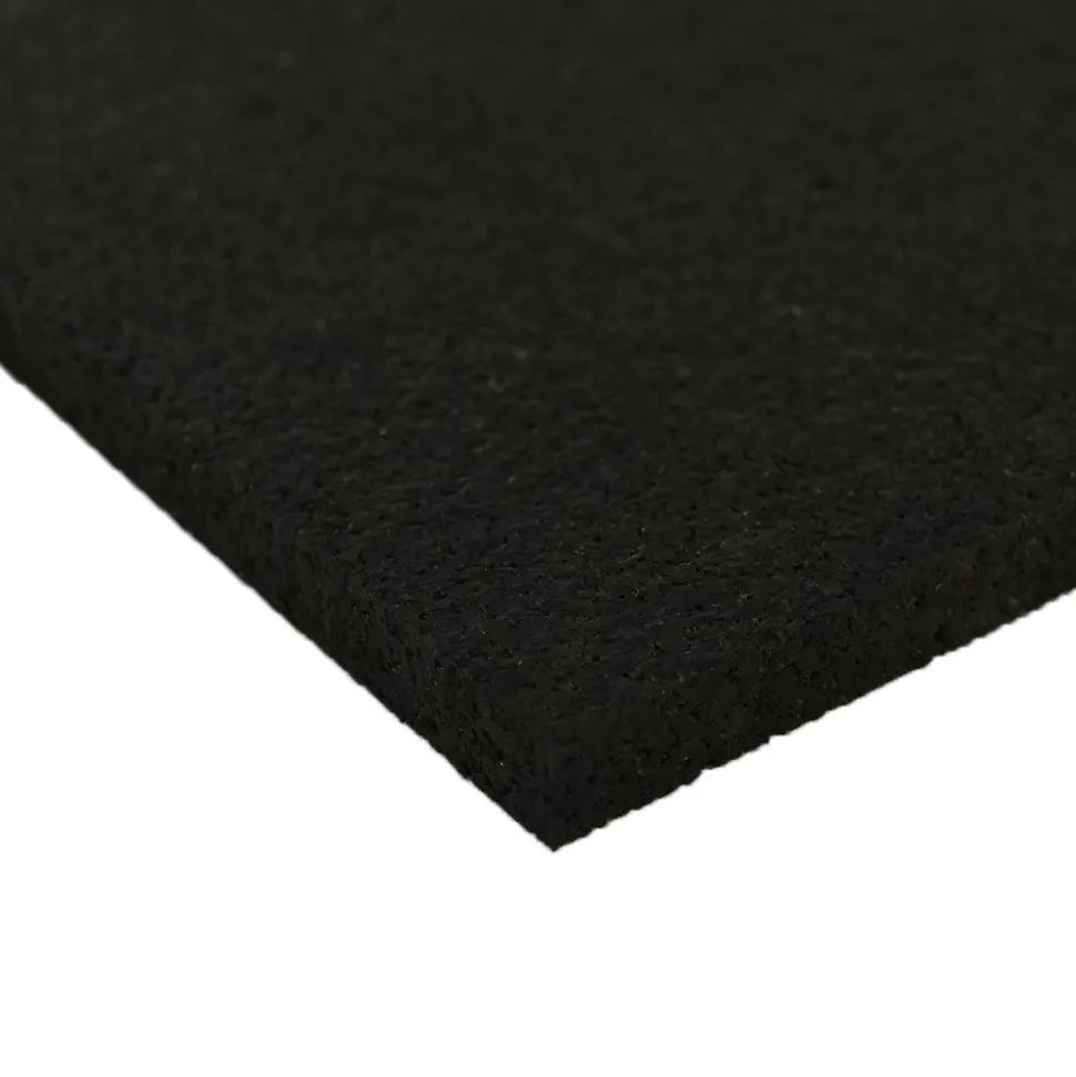 Rolled Rubber Eureka 8 mm Black Per SF