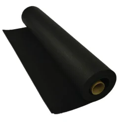 Rolled Rubber Pacific 3/8 Inch Black Per SF