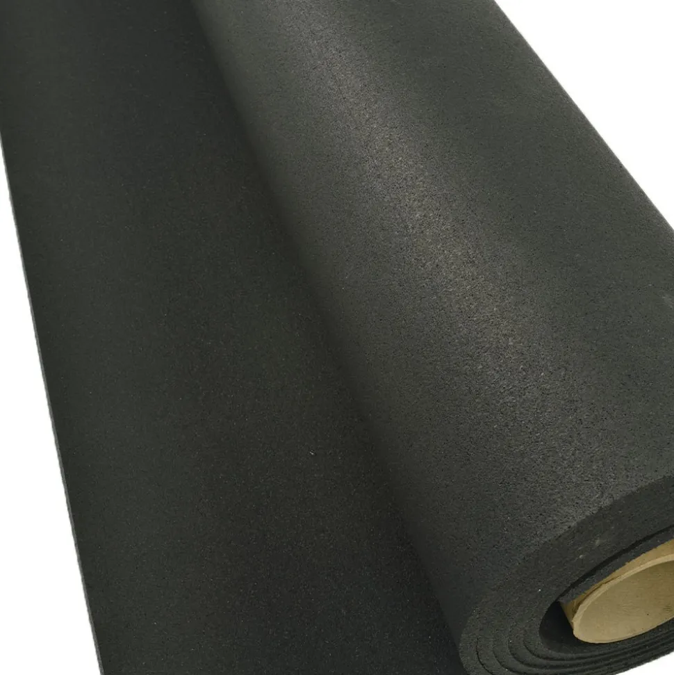 Rolled Rubber Pacific 1/4 Inch Black Per SF