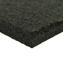 Rolled Rubber Pacific 1/2 Inch Black Per SF