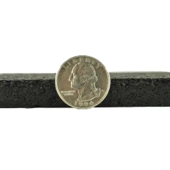 Rolled Rubber Pacific 1/2 Inch Black Per SF