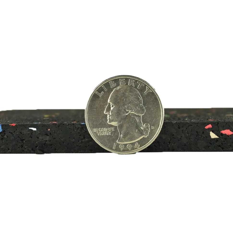 Rolled Rubber Pacific 3/8 Inch 10% Color CrossTrain Custom Per SF