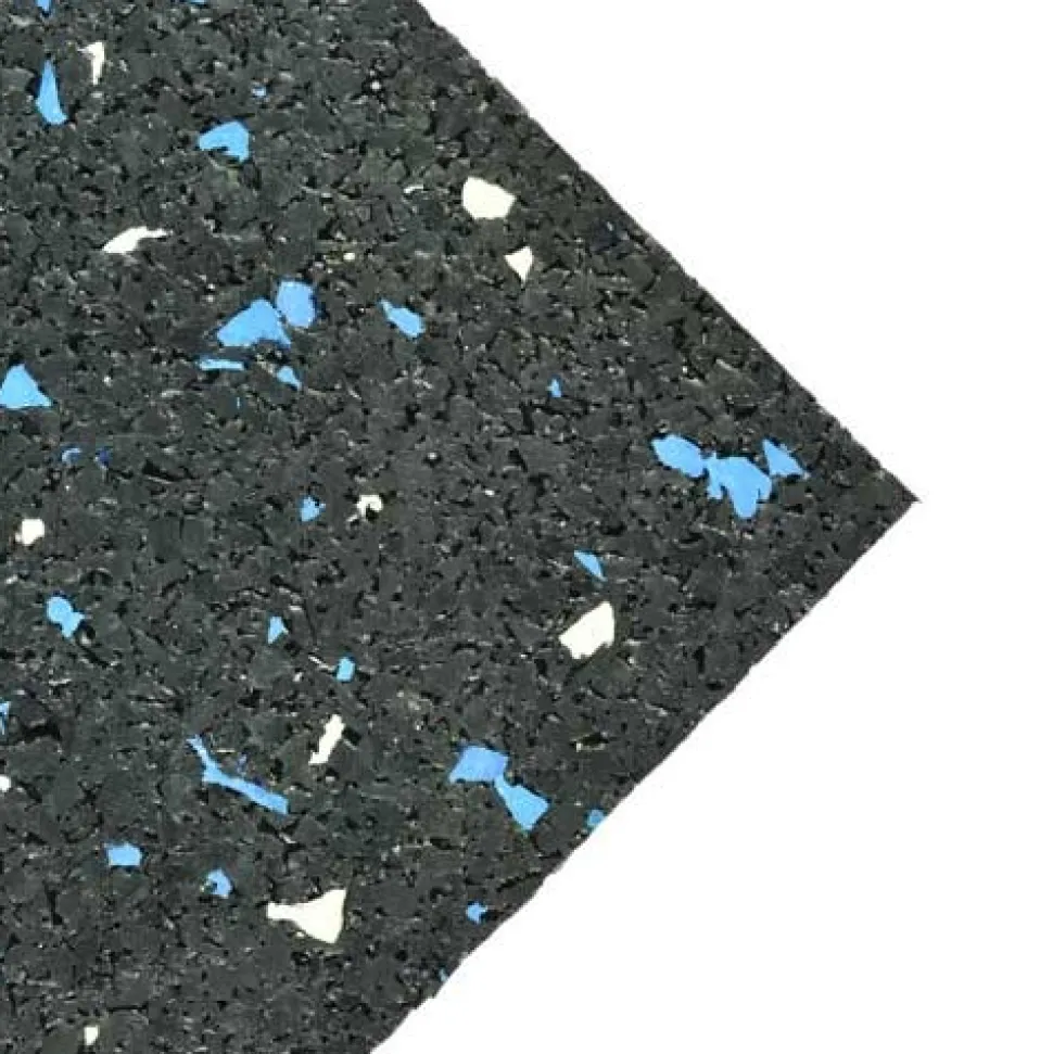 Rolled Rubber Pacific 1/2 Inch 10% Color CrossTrain Per SF