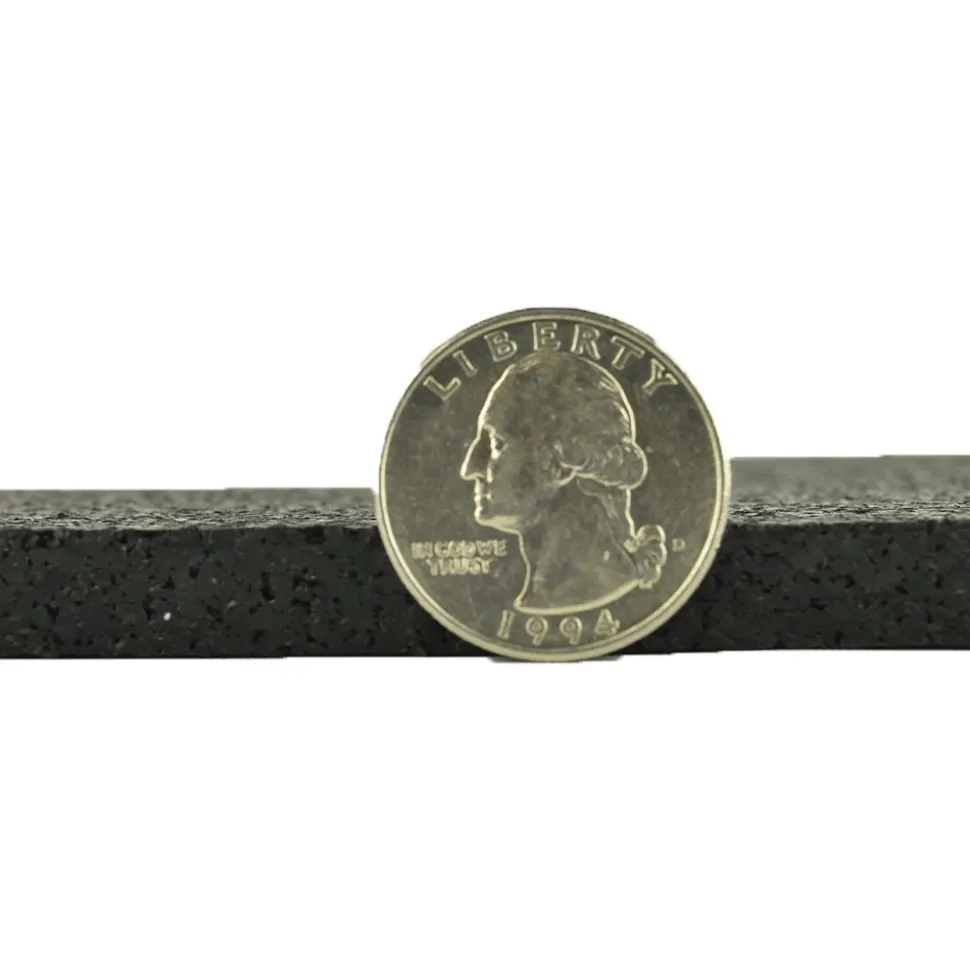 Rolled Rubber Pacific 8 mm Black Per SF