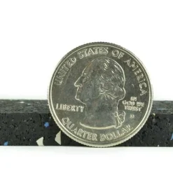 Rolled Rubber Sport 8 mm Black Per SF