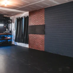 Rolled Rubber Sport West Roll Black 3/8 Inch x 4x25 Ft.