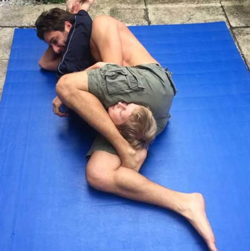 Roll Out Wrestling MMA Mats 5x10 Ft