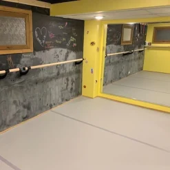Rosco Adagio Marley Dance Floor Gray 5.25 Ft. x 6 Ft.
