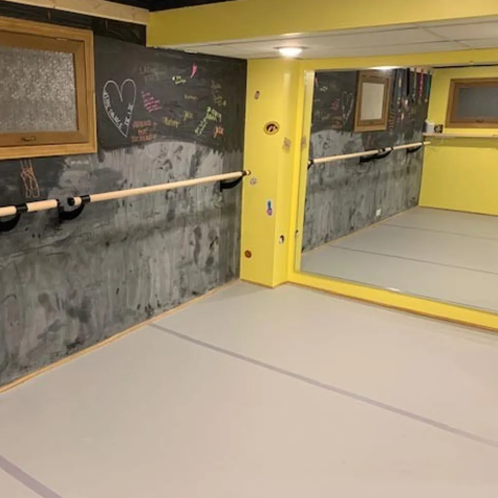 Rosco Adagio Marley Dance Floor Gray 5.25 Ft. x 6 Ft.