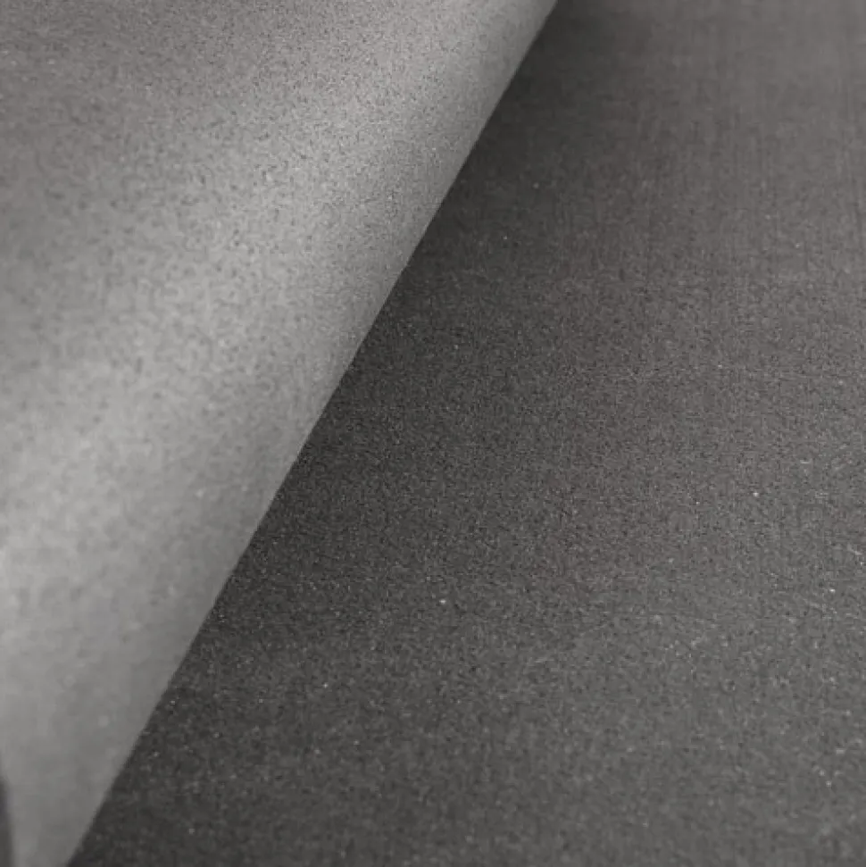 Rubber Flooring Roll Geneva 3/8 Inch Black Per SF
