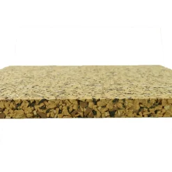 Rubber Flooring Tiles Nuclear 3/8 Inch x 3x3 Ft.