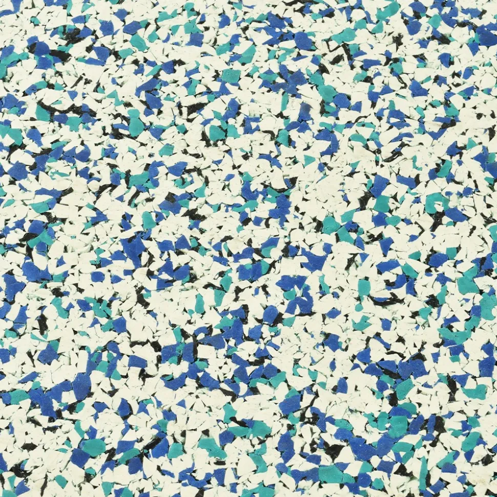 Rubber Flooring Tiles Nuclear 1/4 Inch x 3x3 Ft.