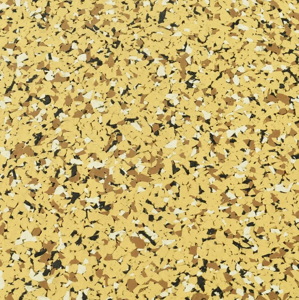 Rubber Flooring Tiles Nuclear 1/4 Inch x 3x3 Ft.