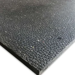 Rubber Mat 4x6 Ft x 3/4 Inch Black Trued
